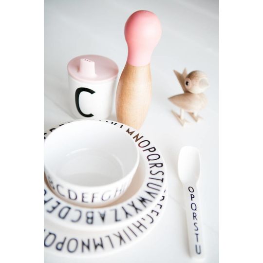 design letters melamine beker
