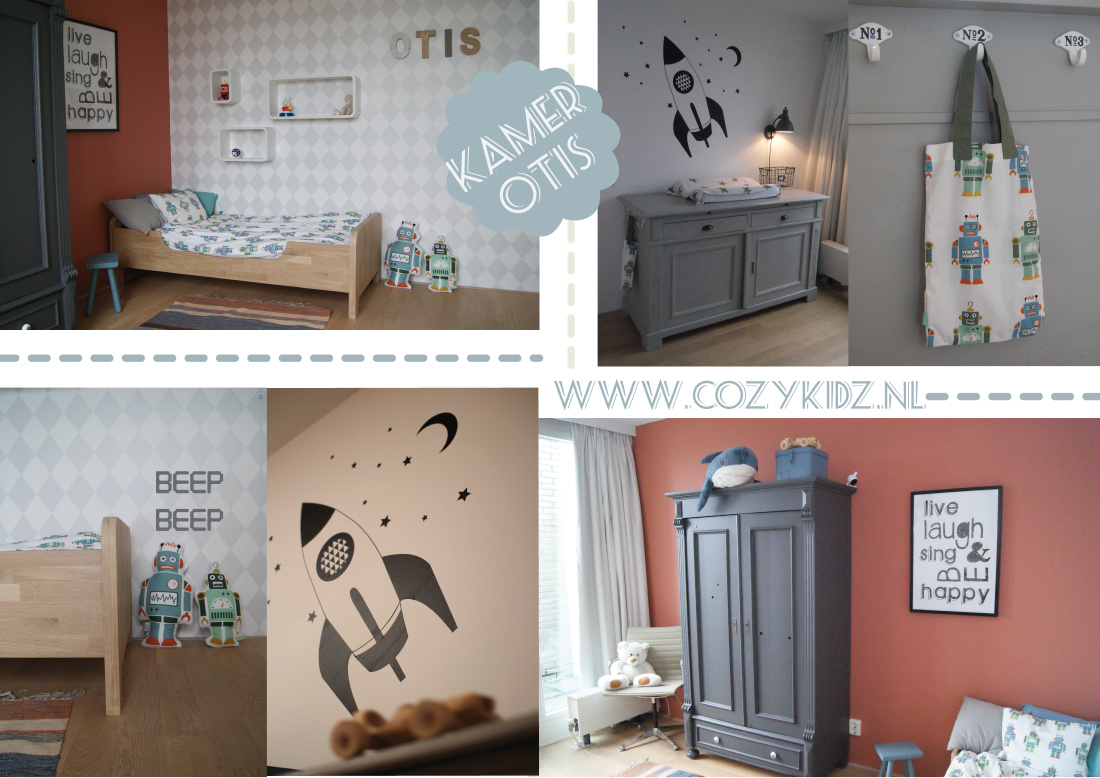 Kinderkamer & babykamer styling cozykidz Gezellige kamers gekleurde
