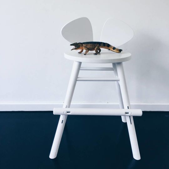 nofred mouse stoel junior wit