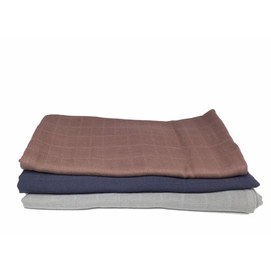 super carla swaddle grijs