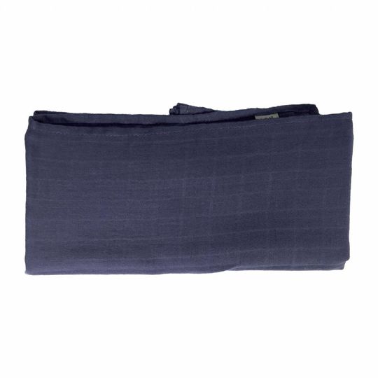 super carla muslin doek blauw 70x70