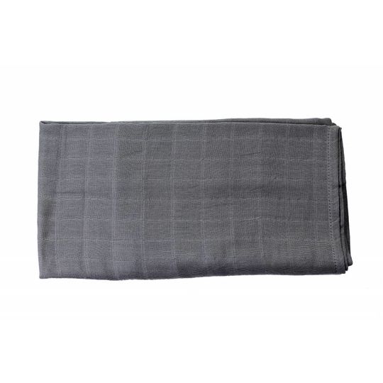 super carla muslin doek grijs 70x70