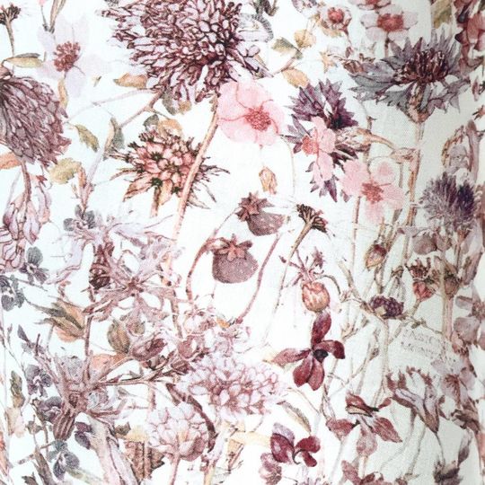super carla hoeslaken baby wild flowers roze 60x120