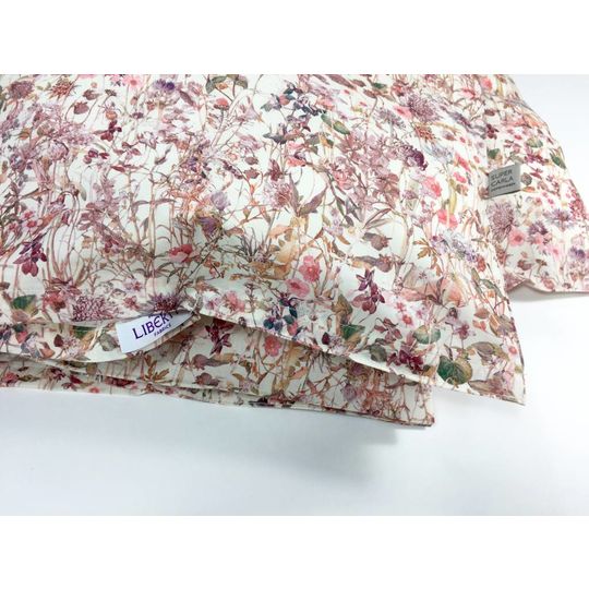 super carla duvet cover wild flowers rose junior 100x140