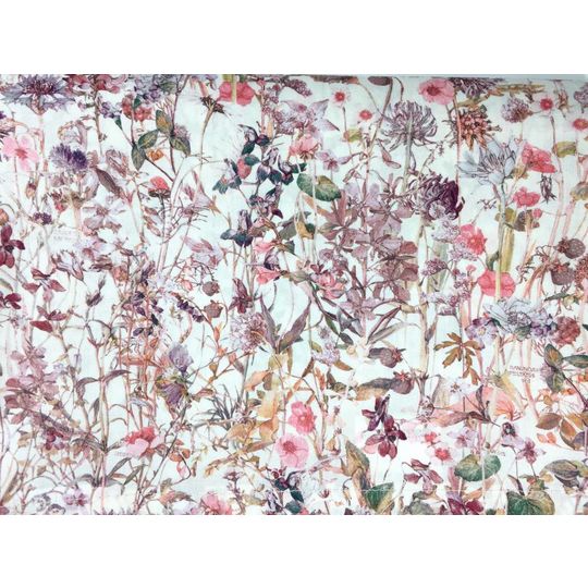 super carla duvet cover wild flowers rose junior 100x140