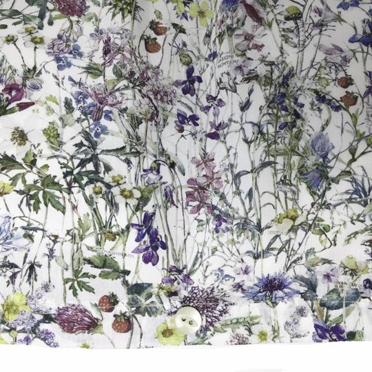 super carla duvet cover wild flowers blue baby 70x100