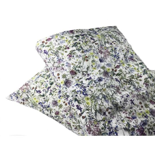 super carla duvet cover wild flowers blue baby 70x100