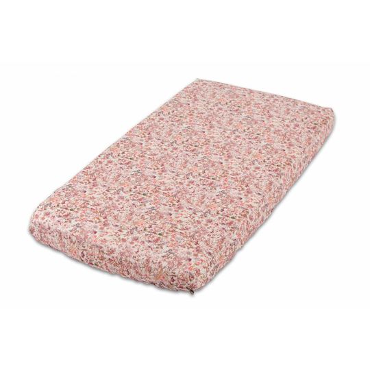 super carla hoeslaken baby wild flowers roze 60x120