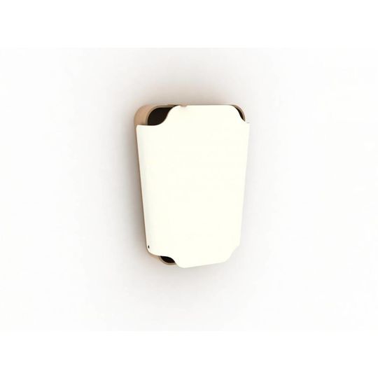 charlie crane wall mounted changing table NOGA gentle white