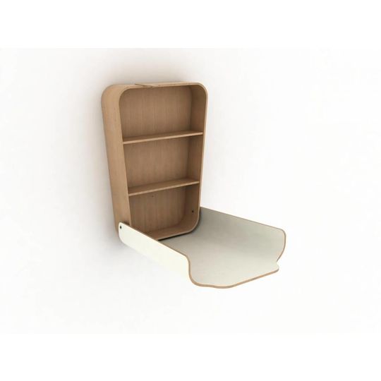 charlie crane wall mounted changing table NOGA gentle white
