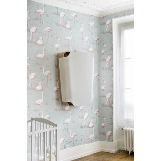 charlie crane wall mounted changing table NOGA gentle white