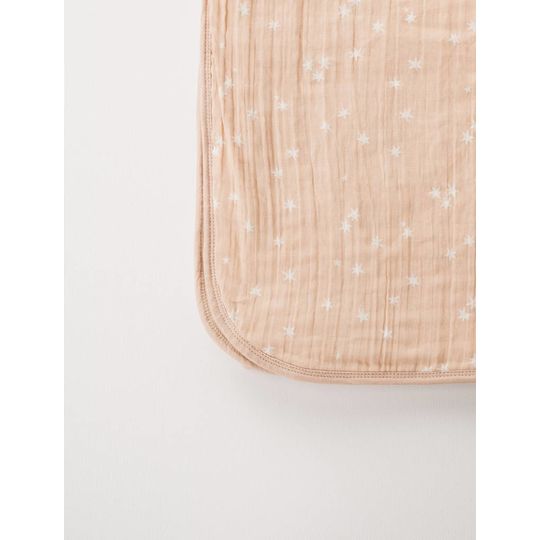 rylee + cru muslin dekentje/quilt stardust print
