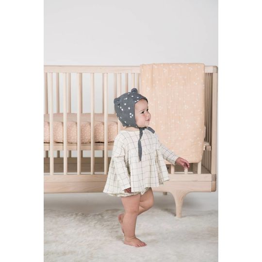 rylee + cru muslin dekentje/quilt stardust print
