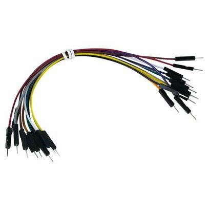 Set draadbruggen - 1 pin M/M - 15cm - 10stuks