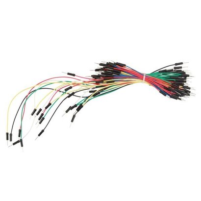 SET AWG JUMPER WIRES - one pin MALE TO MALE (65 pcs)