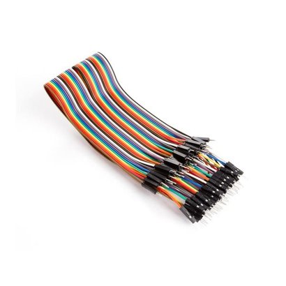 40 PINS 30 cm M/M JUMPER WIRE (FLAT CABLE)