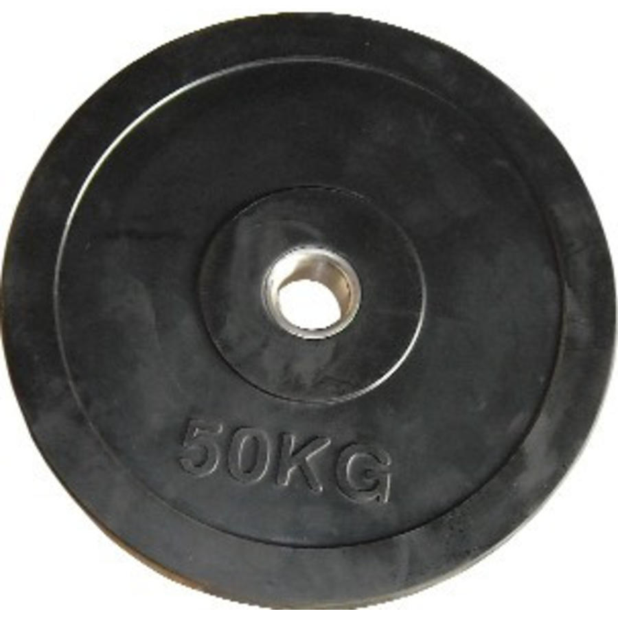 Fitribution 50kg Weight Plate HQ Rubber 50mm Fitribution fitribution-50kg-weight-plate-hq-rubber-50mm-fitribution