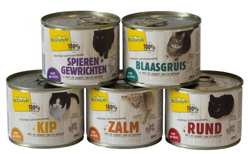 Nieuw: Ecostyle vlees voor katten