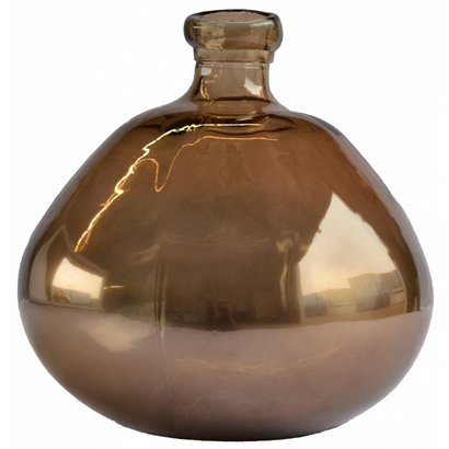 Mams collection Koperen Glazen Vaas 'Figura aliena' small