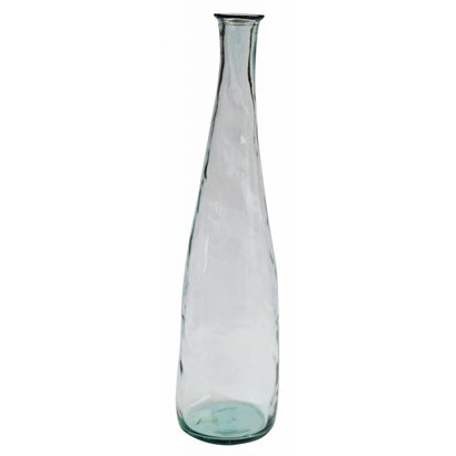 Mams collection Lange Heldere Glazen Vaas 'Aqua'