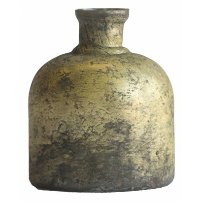 Kleine Vintage Gouden Fles