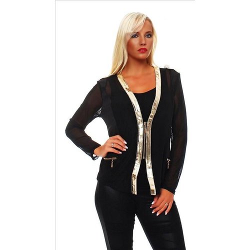 ZWARTE BLOUSE JASJE ZWARTE BLOUSE JASJE