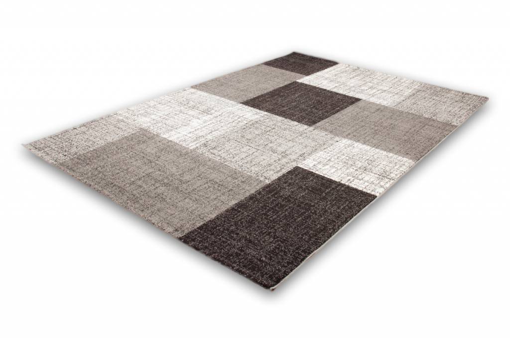 woonkamer Lalee Modern Vloerkleed 200x290 Zilver 105