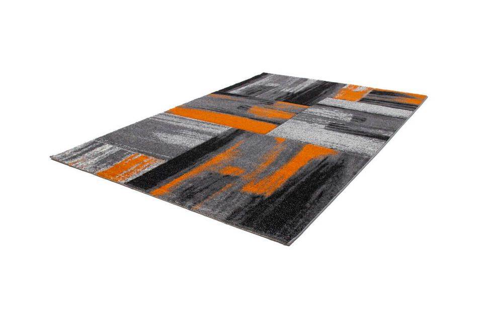 woonkamer Kayoom Swing Vloerkleed 200x290 Oranje
