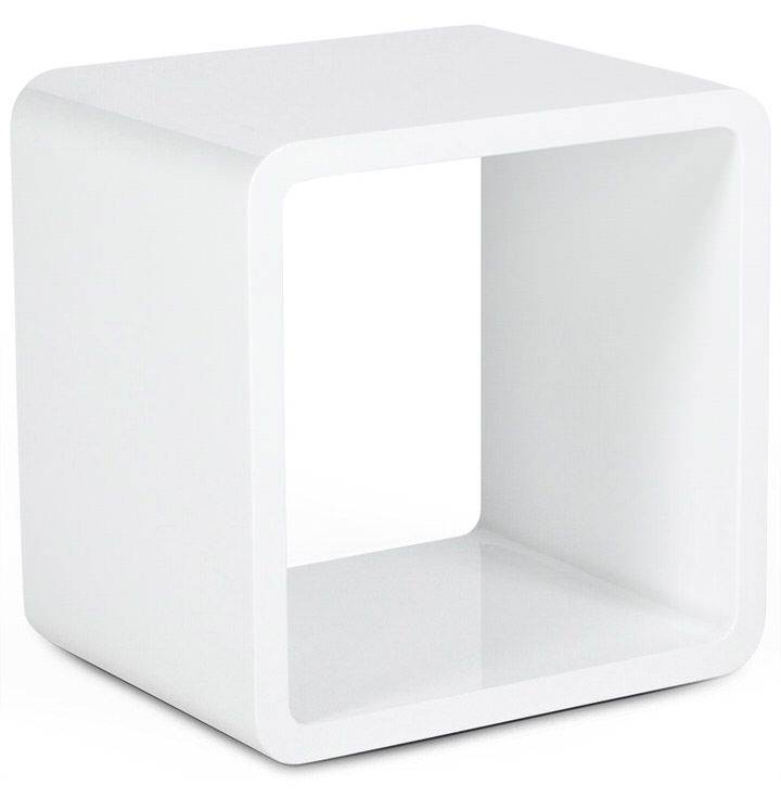 woonkamer Bondy Living Quad Bijzettafel HG Wit