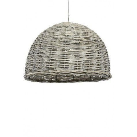 Davidi Design Rotan goedkope hanglamp Grijs Large