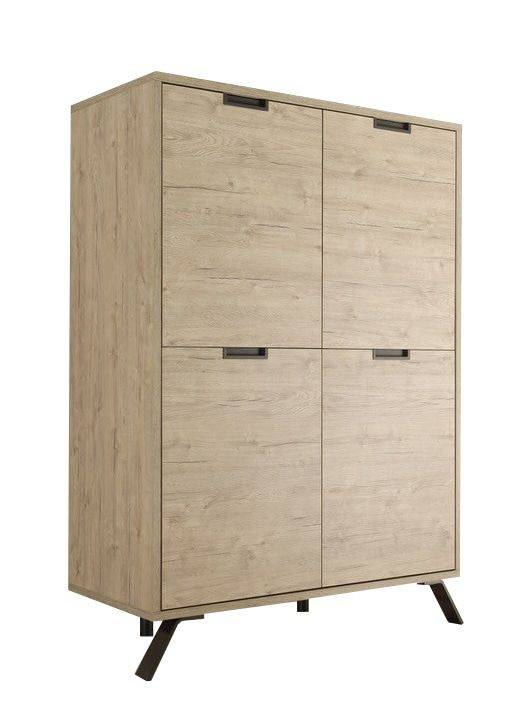 woonkamer Benvenuto Design Palma Wandkast Eiken