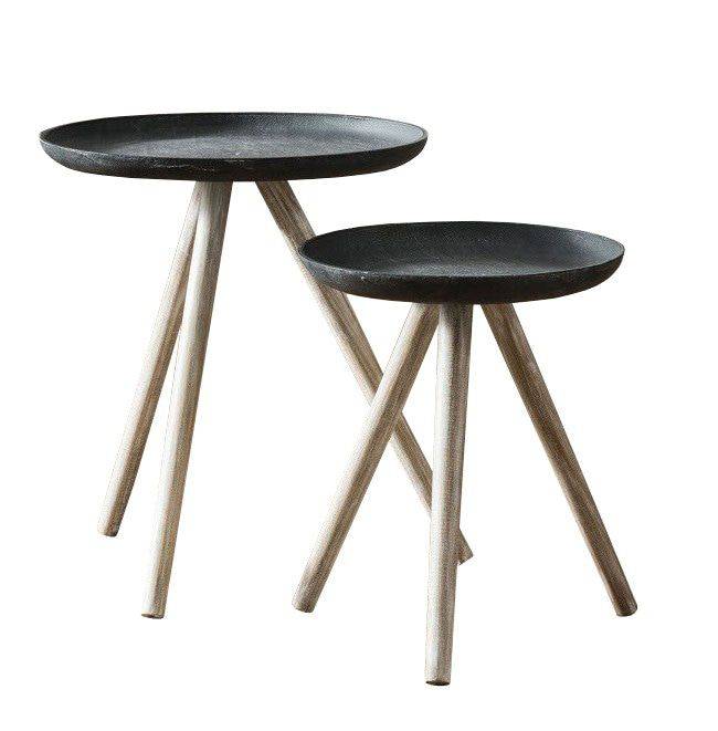 woonkamer Davidi Design Leon Bijzettafel Set