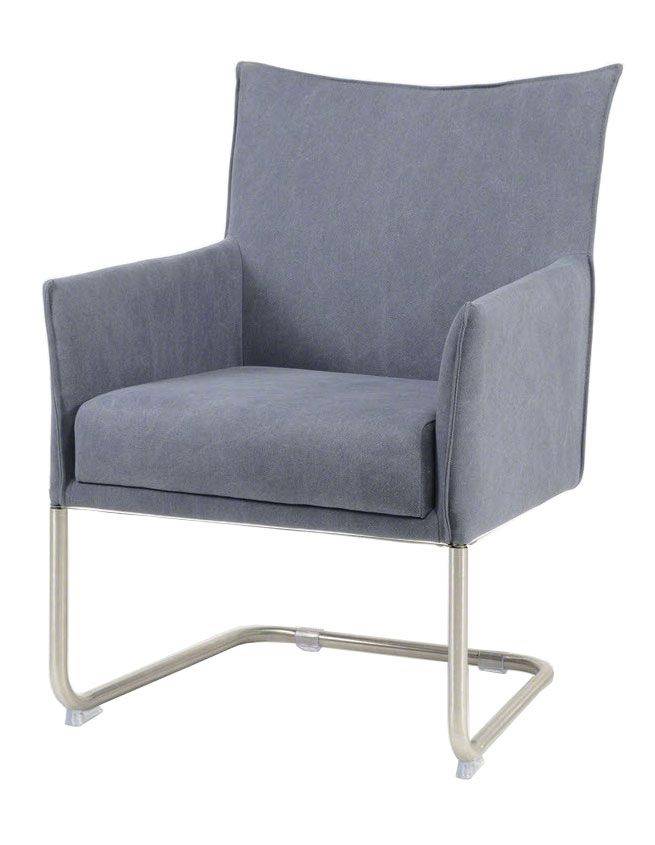 woonkamer Davidi Design Sivar Fauteuil Jeans Blauw