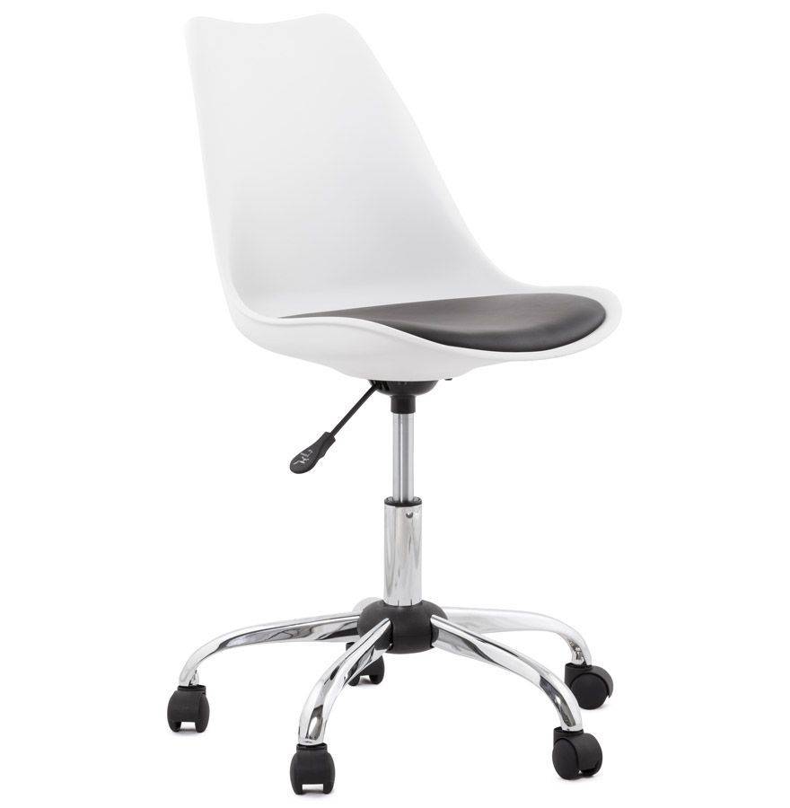Bondy Living Lilo Stoel Wit/Zwart