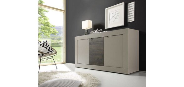 Modena Dressoir Small Mat Beige/Wenge Benvenuto Design Modena Dressoir Small Mat Beige/Wenge