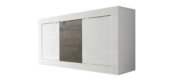 Modena Dressoir Small HG Wit/Wenge Benvenuto Design Modena Dressoir Small HG Wit/Wenge