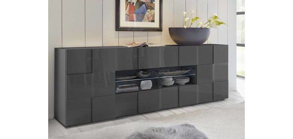 Dama Dressoir Large HG Antraciet Benvenuto Design Dama Dressoir Large HG Antraciet