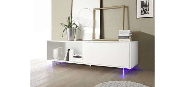 Aladin Dressoir Laag met Plexiglas poten Benvenuto Design Aladin Dressoir Laag met Plexiglas poten