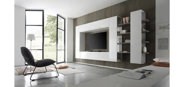Line Wandmeubel Boven HG Wit Benvenuto Design Line Wandmeubel Boven HG Wit