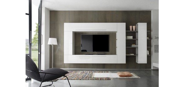 Line Wandmeubel Boven HG Wit Benvenuto Design Line Wandmeubel Boven HG Wit