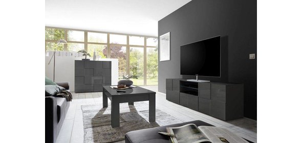 Dama Wandkast HG Antraciet Benvenuto Design Dama Wandkast HG Antraciet