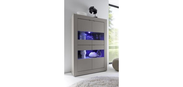 Modena Vitrinekast Big Beige Benvenuto Design Modena Vitrinekast Big Beige