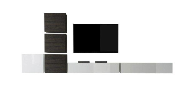 Cube TV wandmeubel Combi Benvenuto Design Cube TV wandmeubel Combi