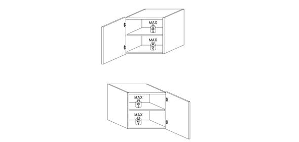 Cube TV wandmeubel Combi Benvenuto Design Cube TV wandmeubel Combi