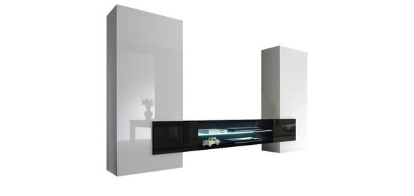 Incastro TV meubel Zwart Benvenuto Design Incastro TV meubel Zwart