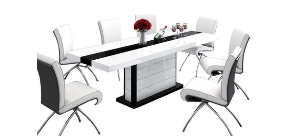 Pianosa Uitschuifbaar Eettafel Hubertus Meble Pianosa Uitschuifbaar Eettafel