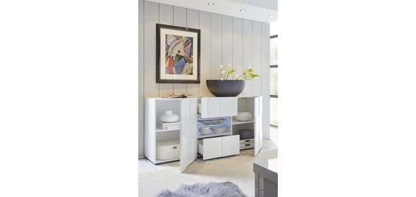 Dama Dressoir Small HG Wit Benvenuto Design Dama Dressoir Small HG Wit