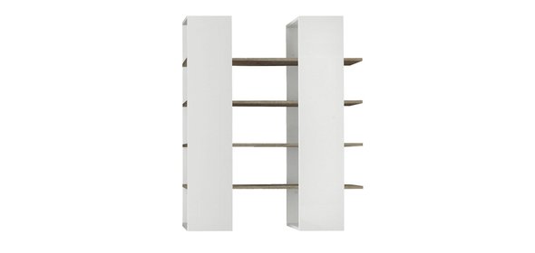 Line Boekenkast Large Eiken Benvenuto Design Line Boekenkast Large Eiken