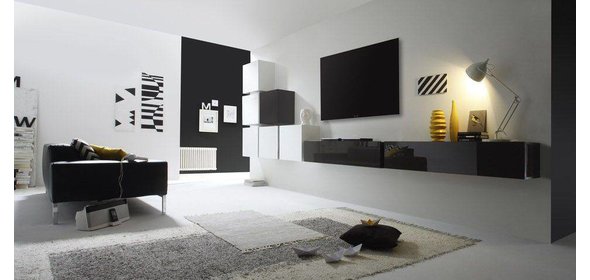 Cube TV wandmeubel Combi Nine Benvenuto Design Cube TV wandmeubel Combi Nine