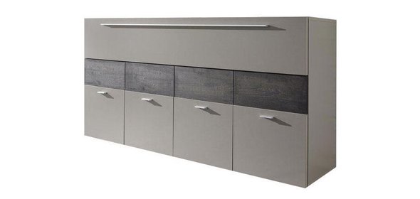Line Dressoir Beige/Wenge Benvenuto Design Line Dressoir Beige/Wenge